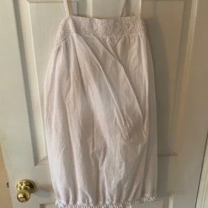 Vineyard Vines White linen dress